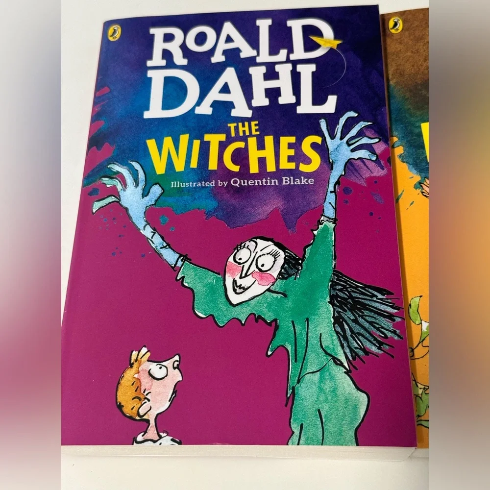 ROADL DAHL Set of 3 Paperback Books Danny, Witches, Charlie & Chocolate Factory - Picture 3 of 8